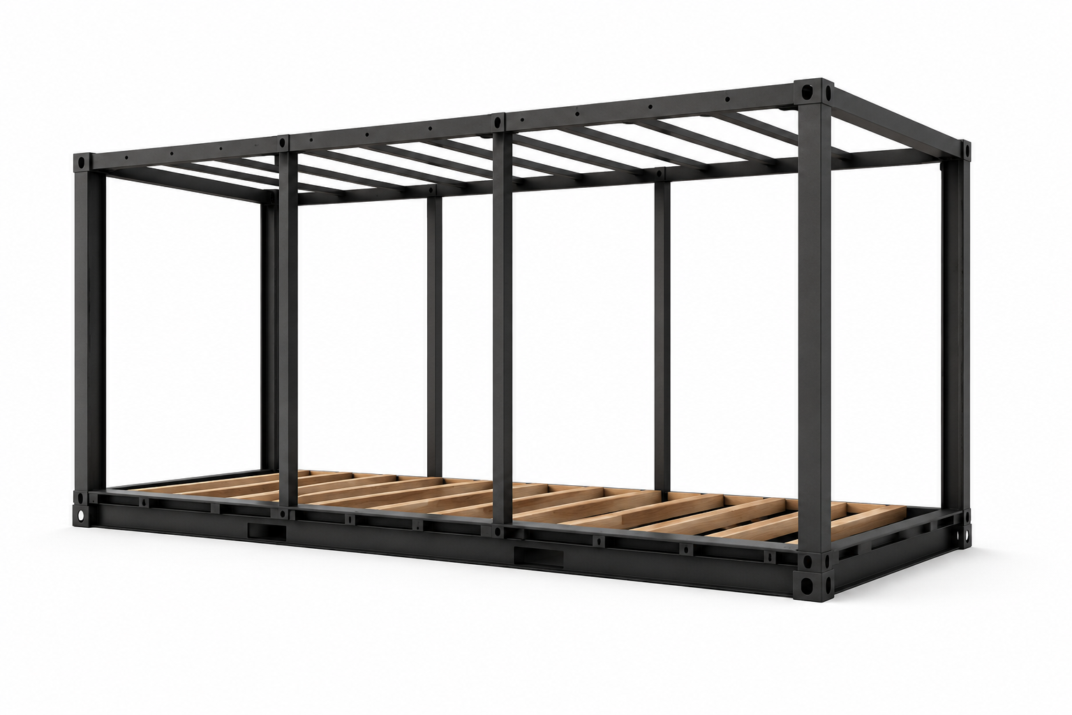 Étape 1 — Structure acier brute